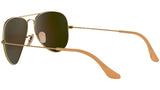 Aviator Flash Lenses RB3025 bronze copper lilac